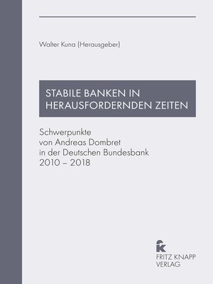 cover image of Stabile Banken in herausfordernden Zeiten